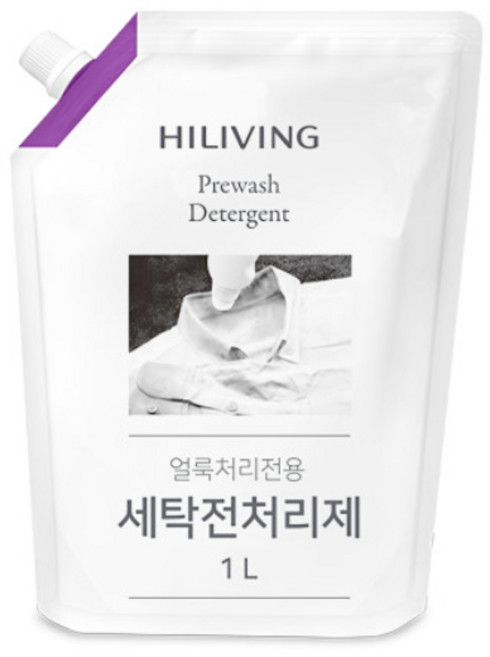 하이리빙 세탁전처리제 얼룩처리전용 찌든때 제거 전처리제, 1개, 1L
