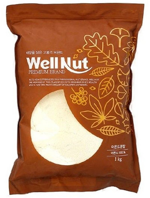 웰넛 아몬드가루 1kg100아몬드, 1개