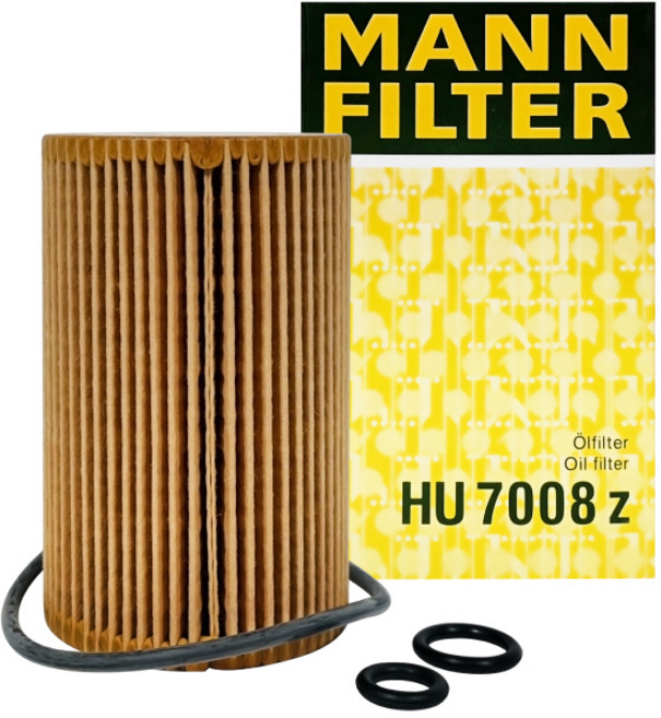 MANN FILTER HU 7008 z 機油濾清器 高效過濾 保護引擎 適用多種車型, 1個