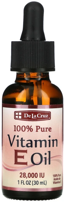 De La Cruz 100% 순수 비타민 E 오일 28 000 IU 1 fl oz (30 ml) 2팩, 1개 - 쿠팡