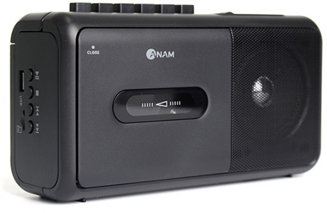 아남 포터블 라디오 카세트, A-35, 검정색