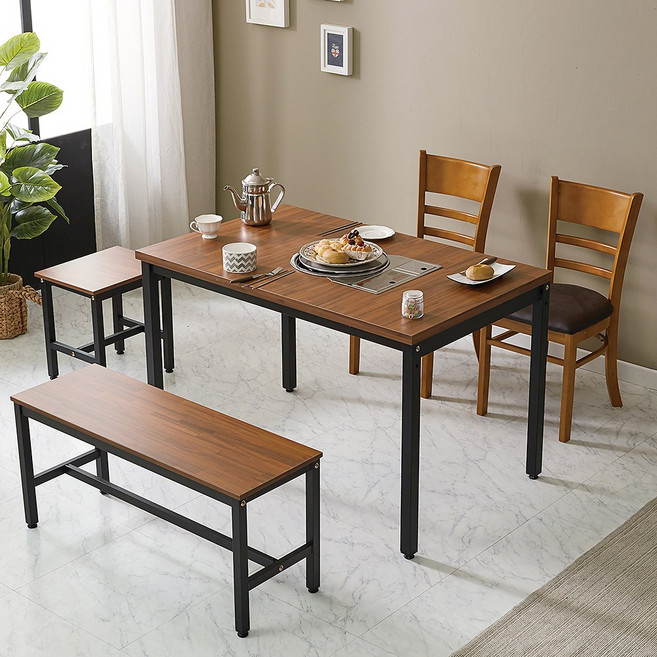 입식 불판테이블 고기 불판 철재 식탁 밥상, 1600x750, 화이트, 블랙