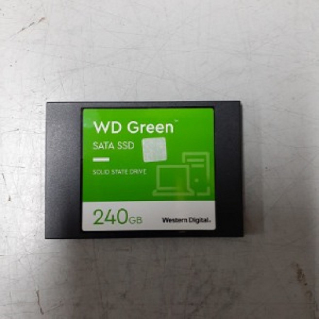 중고 하드/ Western Digital Green SSD / WDS240G3G0A-00BJG0 / SATA 방식 HDD/ 240GB