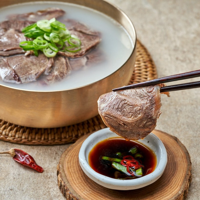 팀메이 한우 한마리 곰탕 국산 대용량, 5개, 500g