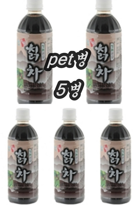청솔식품 칡차, 500ml, 5개