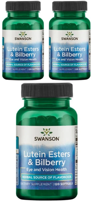 스완슨 루테인 에스터 & 빌베리 소프트젤, 120정, 3개 - 쿠팡