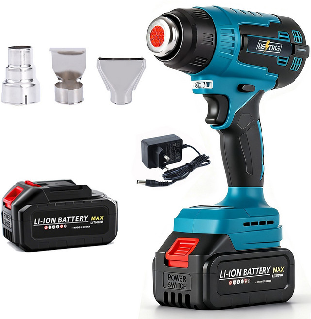 우스틴스 충전 무선 열풍기 풀세트, 본품 + 배터리 1개, 1개