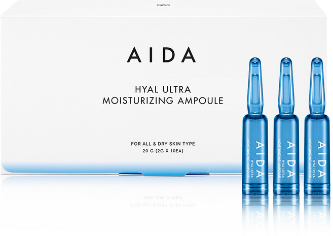 아이다 히알 울트라 모이스처라이징 앰플, 10개, 2ml