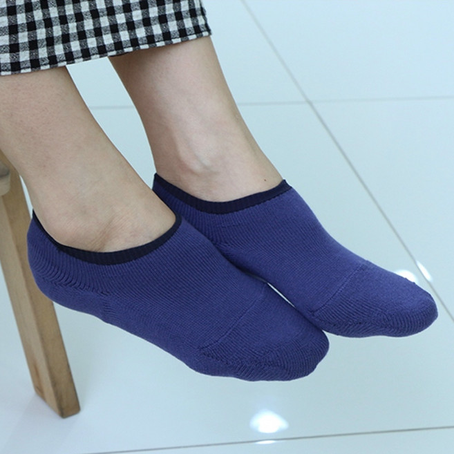 SANS 1+1 두툼 바닥쿠션 겨울 웜 페이크삭스 10색 두 켤레