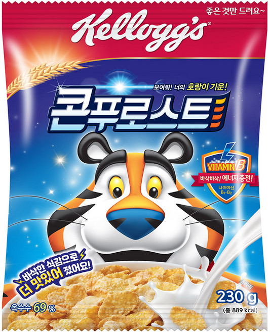 켈로그 콘푸로스트, 24개, 230g