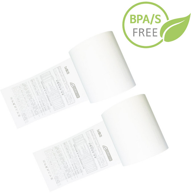 바이메리 포스용지 감열지 79X70 업소용 포스기 영수증 빌지 주차장 키오스크 프리미엄 수입원지 BPA BPS FREE/groce, 1개