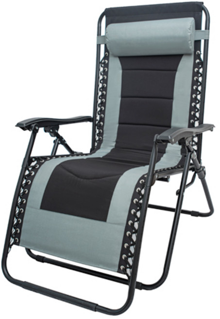 클레어마망 프리미엄 무중력의자 + 헤드쿠션 + 서브테이블 세트, 그레이