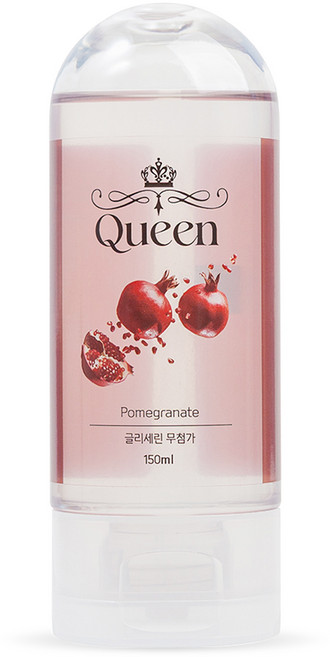 퀸(Queen) 석류젤 - 히알루론산함유 건조함을 채워줄 수용성 보습젤 마사지젤, 1개, 150ml