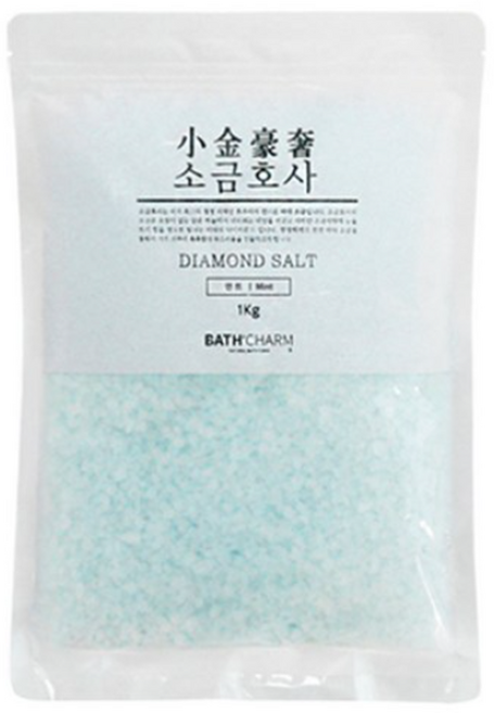 바스참 소금호사 다이아몬드 솔트 민트, 1kg, 2개