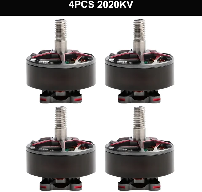 T-모터 F60 PRO V-LV 1950KV/2020KV 크로스오버 FPV 드론, 02 4PCS 2020KV, 01 CHINA, 02 4PCS 2020KV