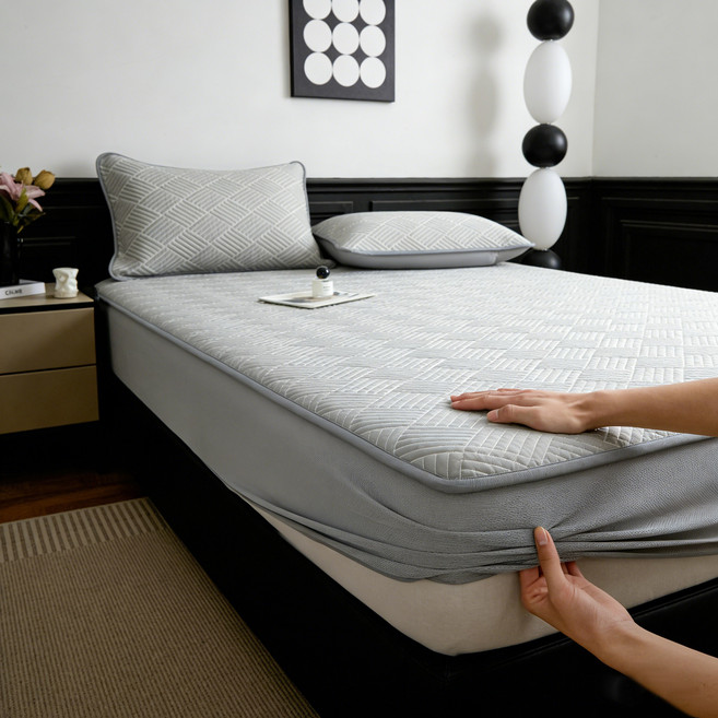 드림피그 시원한 쿨터치 아이스 냉감 매트리스 커버