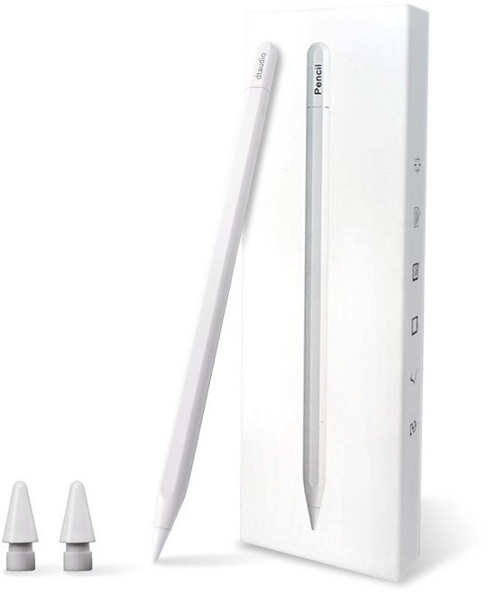 dtaudio 觸控筆 磁吸充電 iPad 手寫繪圖, 1個, 專業版觸控筆