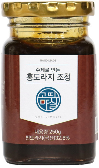 고띄마실 구증구포 홍도라지 조청250g, 1개