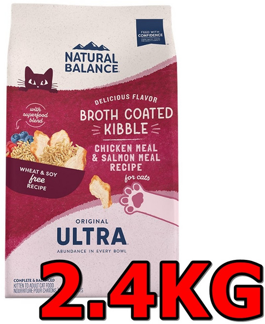 내추럴발란스 고양이 어덜트 오리지날 울트라 그레인프리 닭&연어 기능성 사료, 닭, 3kg, 1개