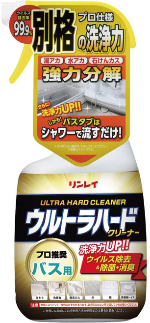 린레이 울트라 하드 클리너 욕실용, 1개