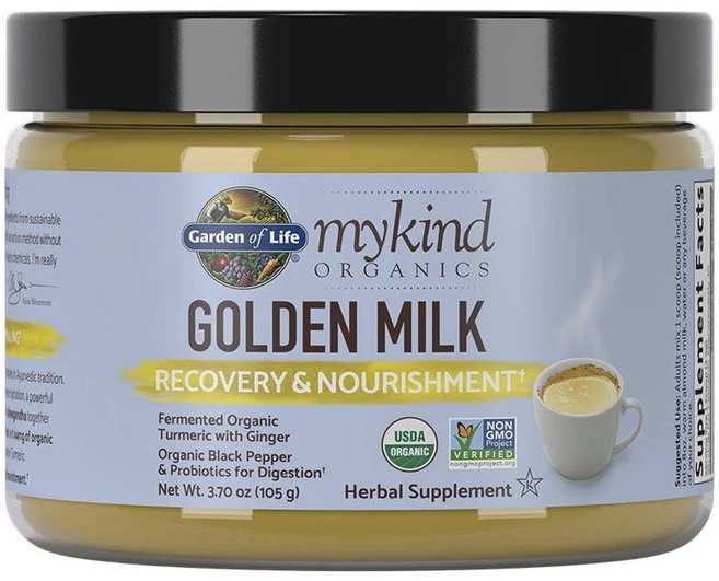 가든오브라이프 골든 밀크 리커버리 & 너리시먼트, 105g, 1개 - 쿠팡