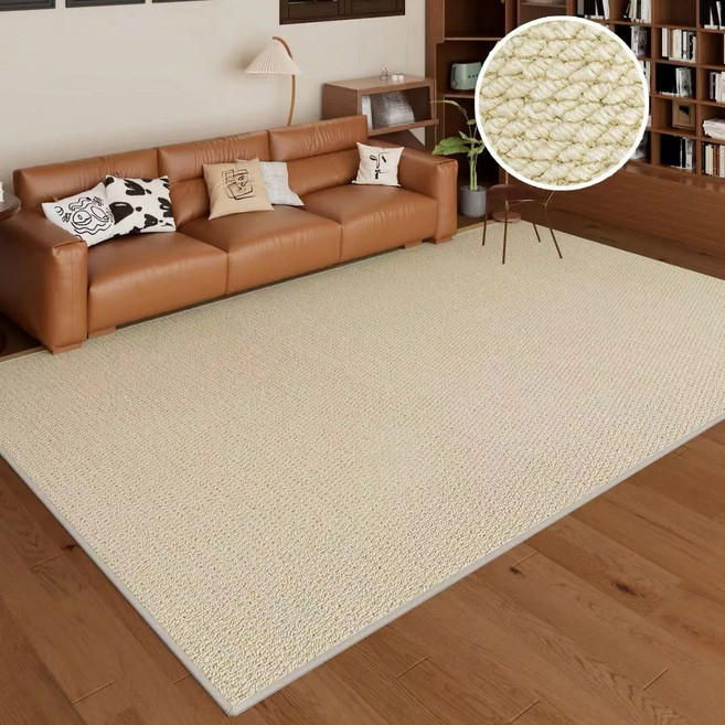 EINYAN 거실 카페트 방수 사계절 이지케어 대형 러그 먼지없고 미끄럼방지 카페트