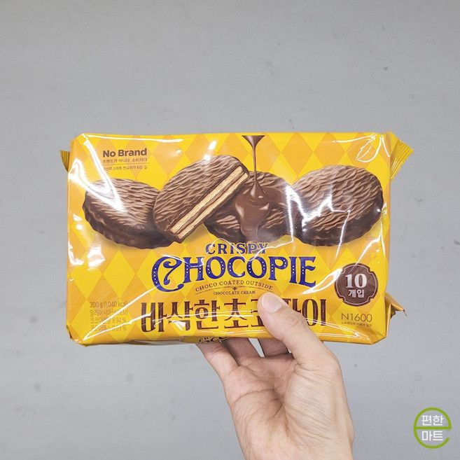 노브랜드 바삭한 초코파이, 2개, 200g