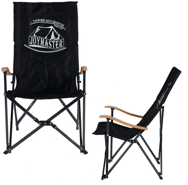 연필트리 접이식 캠핑의자 캠핑체어, 하이브리드 M (블랙), 1개