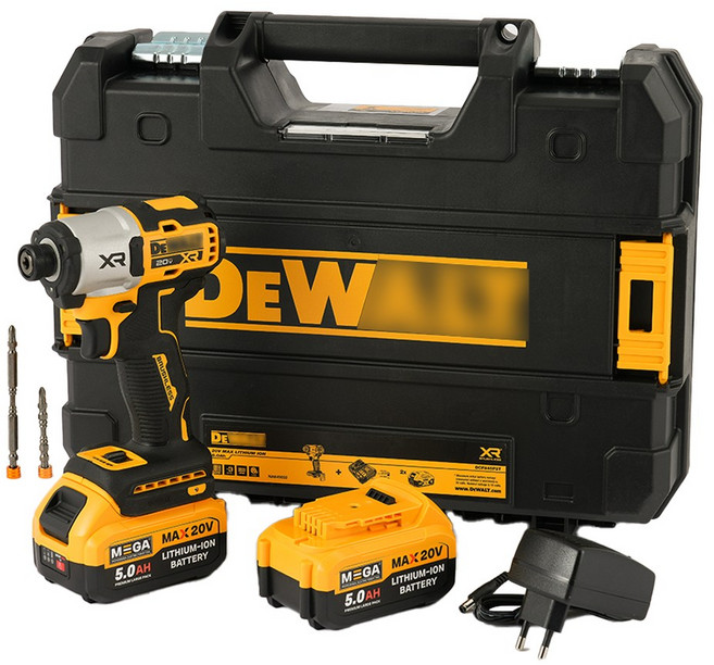 디월트 DCF845 20V 임팩드릴 메가 배터리 5.0Ah 2개 세트, DCF845+메가 배터리 5.0Ah 2개세트, 1세트