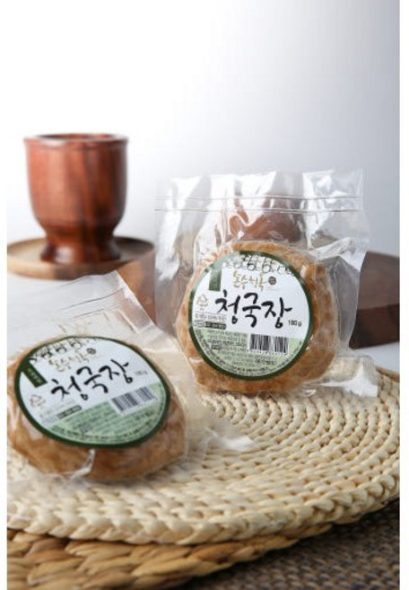 손수청옥 청국장/냄새순한 청국장/엄마손 청국장 [원산지:국산(경기도 화성시)], 180g, 3개