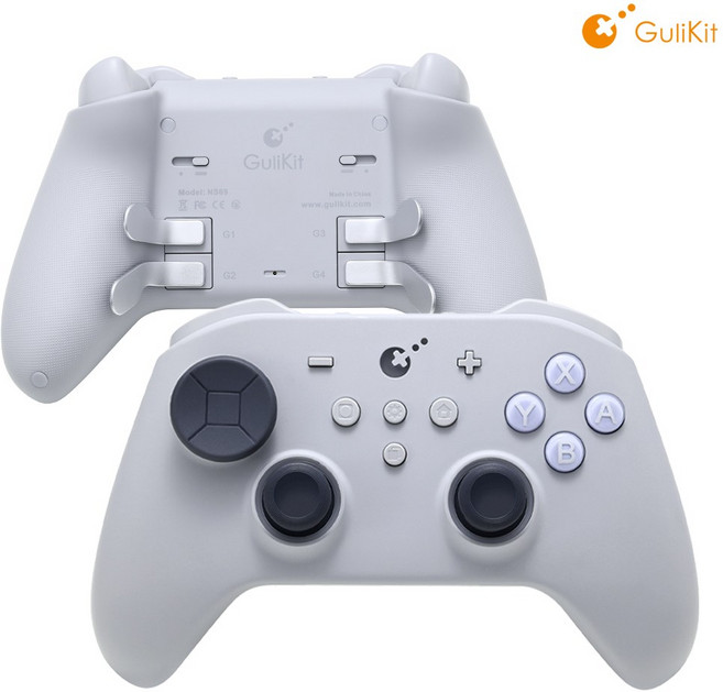 굴리킷 TT MAX 게임패드 스위치2 프로콘 PC 스팀 모바일 컨트롤러, TT 맥스(레트로그레이), 1개