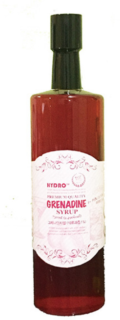 하이드로 그라나딘시럽 750ml 하이볼 칵테일, 1개