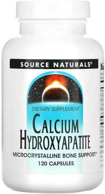 Source Naturals 칼슘 수산화인회석 120 캡슐, SourceNaturals칼슘수산화인회석120캡슐, 1개, 120정 - 쿠팡
