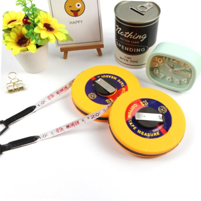 공업용 목공 측정 대형 긴 줄자 20m 테이프 측정기 목공줄자 거리측정 현장공구, 1