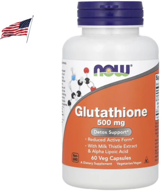 나우푸드 글루타치온 밀크씨슬 함유 500mg, 60정, 2개 - 쿠팡