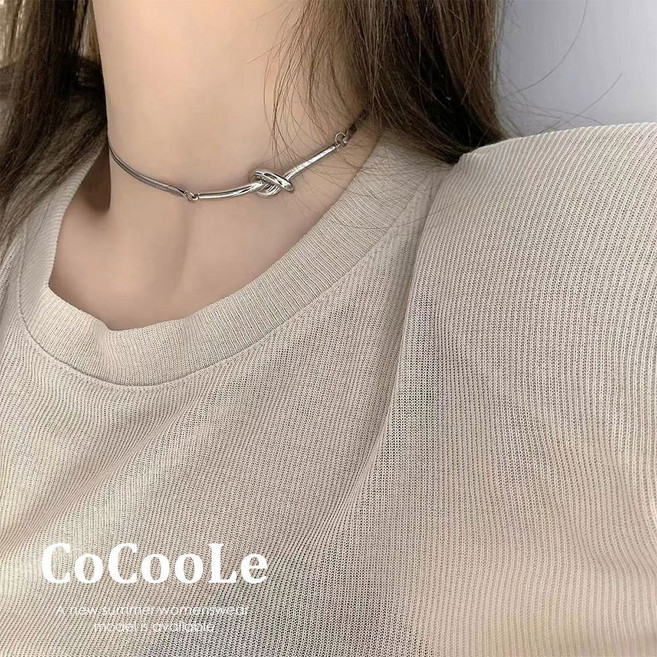 CoCoole 蛇骨項鍊 打結設計 可調式