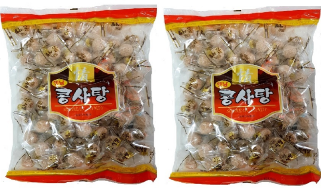 콩사탕 동아제과 750g, 2개