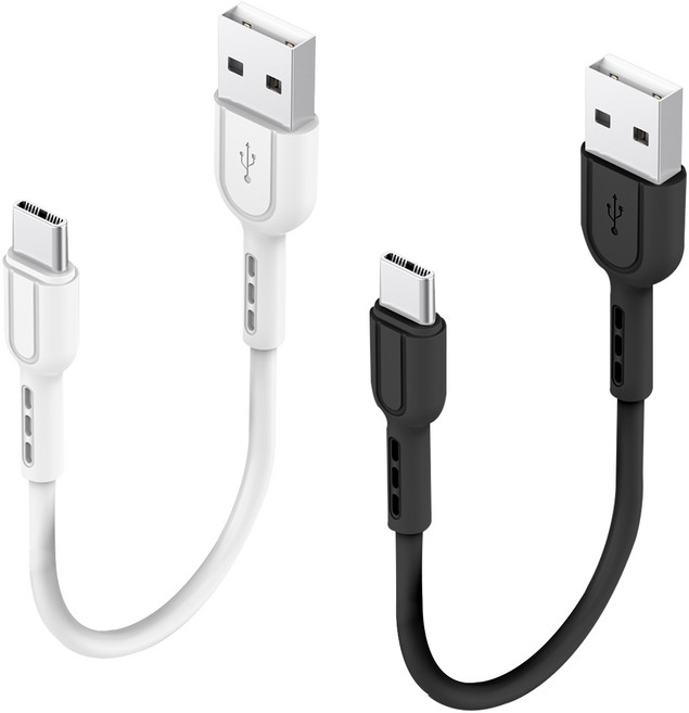 수피 C타입 USB-A TO C 고속충전 케이블 S12C, 1개, 화이트, 30cm