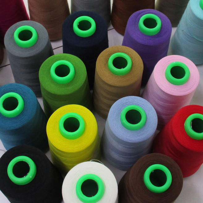 핸드메이드114 대용량(5000미터) 고급재봉실 200가지 색상중 낱개구매 60수3합, 3, 1개