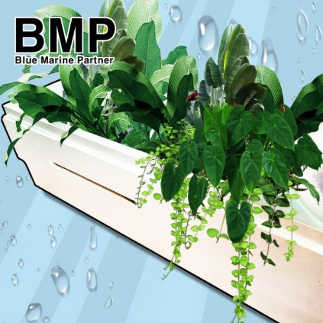 BMP BTFP-90 90cm 900mm 3자 10W 아쿠아포닉스 수경 재배 수조 거치식 상면 여과기, 1개