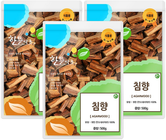 침향 500g 인도네시아산, 3개