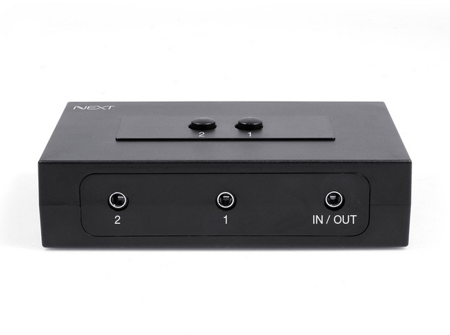 이지넷유비쿼터스 NEXT-2431ST 2:1 양방향 스테레오 수동 선택기, 1개