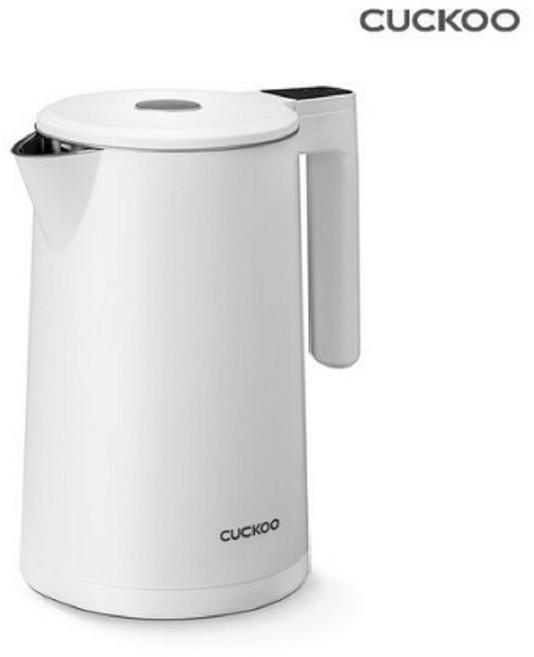 스테인리스 전기주전자 추천-화이트-24시간보온/온도조절 분유포트 커피포트 가정용 사무실 학교 선물, 필수선택, 쿠쿠 주전자 CK-C170TW 화이트