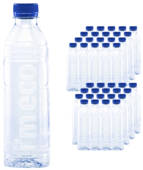 먹는샘물산수 가벼운샘 무라벨, 500ml, 40개