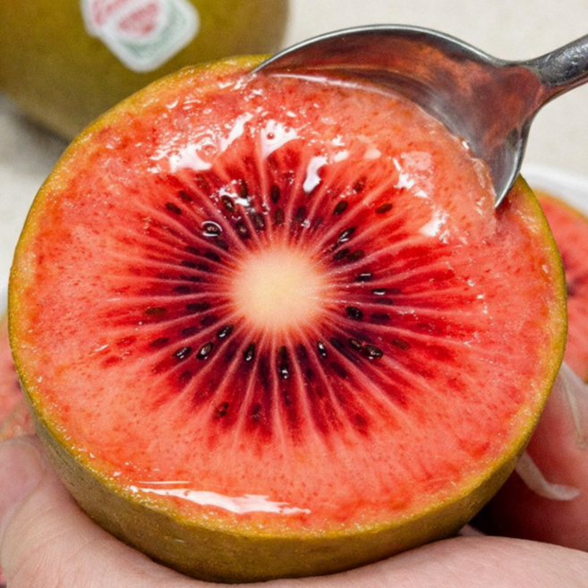 [당도선별] 초고당도 프리미엄 루비 레드키위, 1박스, 10개