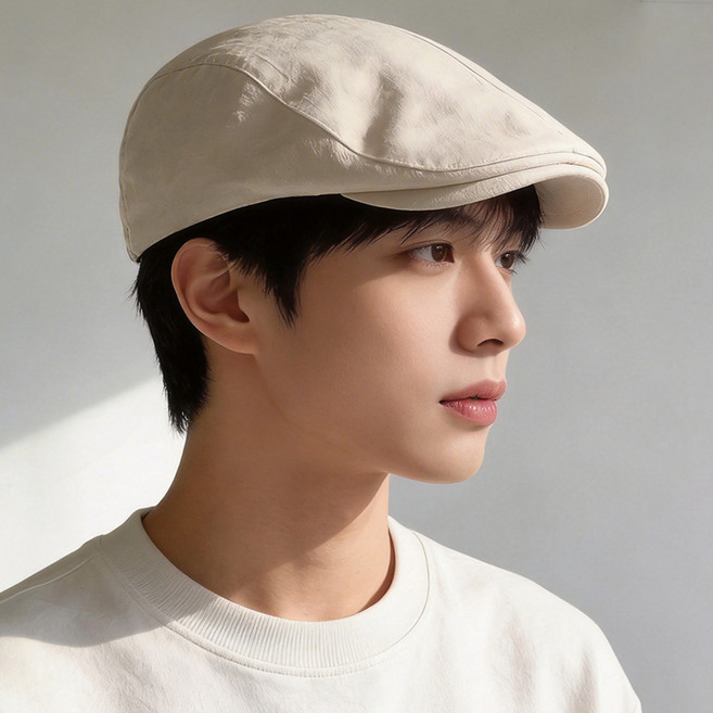 Karsaer 일본식 베레모 빈티지 빅챙 헌팅캡 골프모자 앞모자 남녀공용 스냅백 모자 베레모 G0274