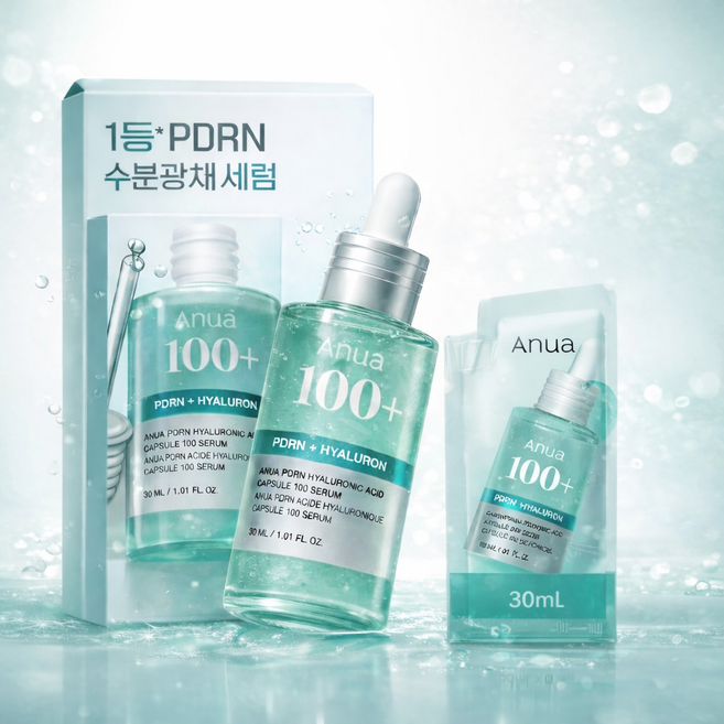 아누아 피디알엔 히알루론산 캡슐 100 세럼, 30ml, 2개