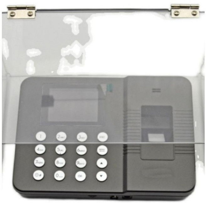 초인종 덮개 커버 현관 주택 케이스 보호 인터폰 박스 레인커버 아크릴 플립, D.P2브라운