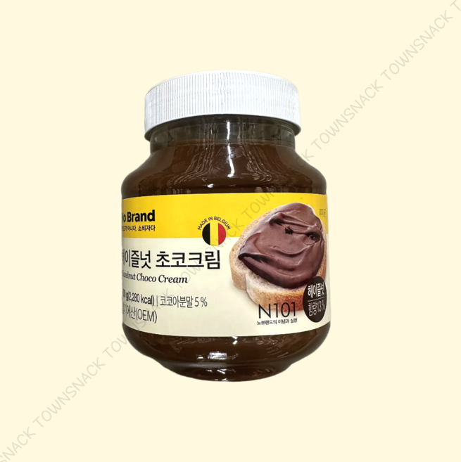 노브랜드 헤이즐넛 초코크림 400g(도아나라), 6개, 400g