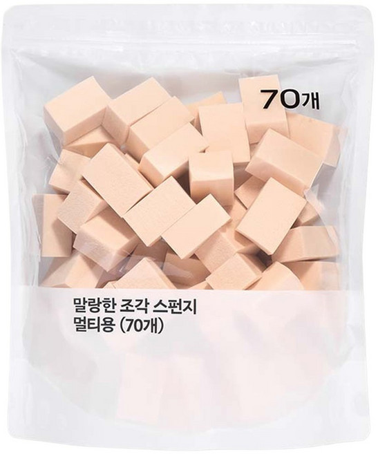 필리밀리 말랑한조각스펀지 멀티용 70P